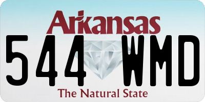 AR license plate 544WMD