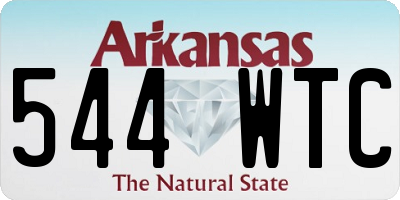 AR license plate 544WTC