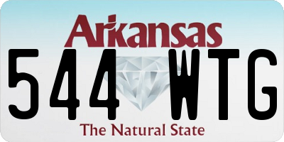 AR license plate 544WTG