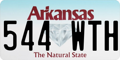 AR license plate 544WTH