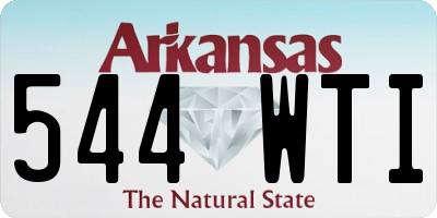 AR license plate 544WTI