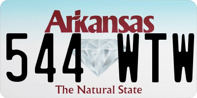 AR license plate 544WTW