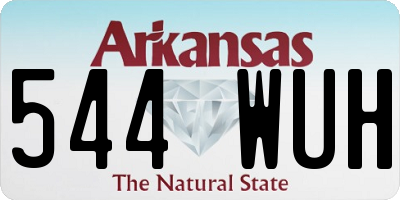 AR license plate 544WUH