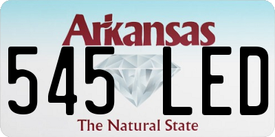 AR license plate 545LED