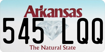 AR license plate 545LQQ