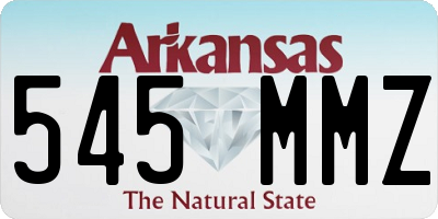 AR license plate 545MMZ