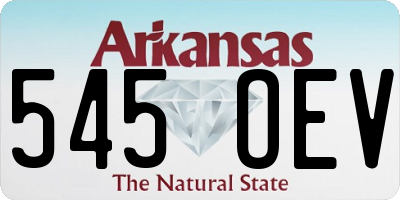 AR license plate 545OEV