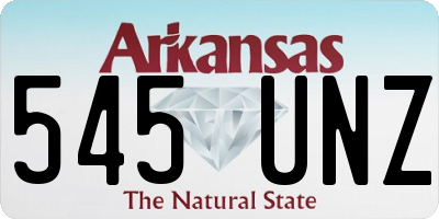 AR license plate 545UNZ
