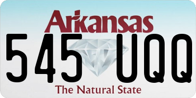 AR license plate 545UQQ