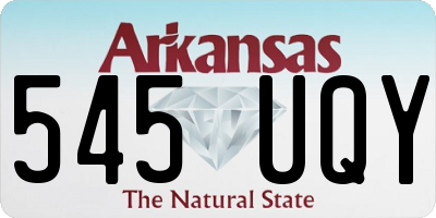 AR license plate 545UQY