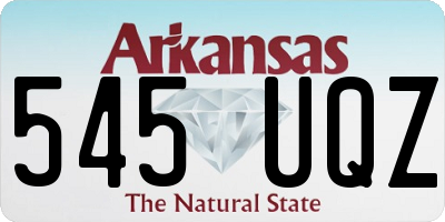 AR license plate 545UQZ