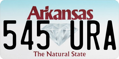 AR license plate 545URA
