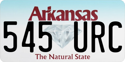 AR license plate 545URC