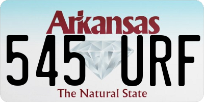 AR license plate 545URF
