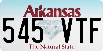 AR license plate 545VTF