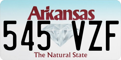 AR license plate 545VZF