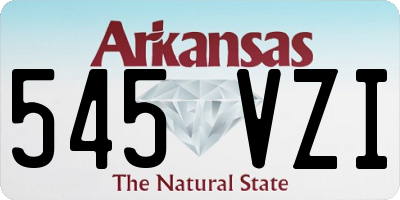 AR license plate 545VZI