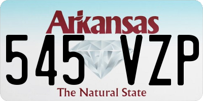 AR license plate 545VZP