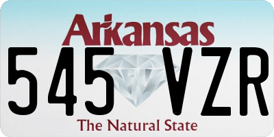 AR license plate 545VZR