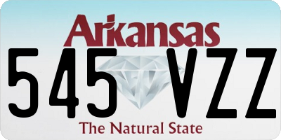 AR license plate 545VZZ
