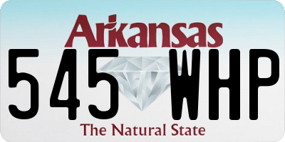 AR license plate 545WHP
