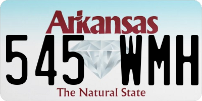 AR license plate 545WMH