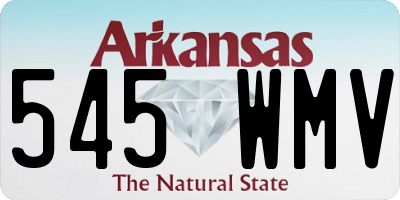 AR license plate 545WMV