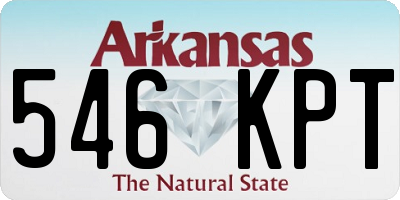 AR license plate 546KPT