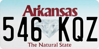 AR license plate 546KQZ