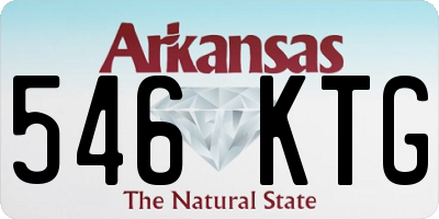 AR license plate 546KTG