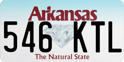 AR license plate 546KTL