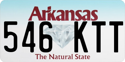 AR license plate 546KTT