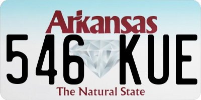 AR license plate 546KUE