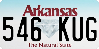 AR license plate 546KUG