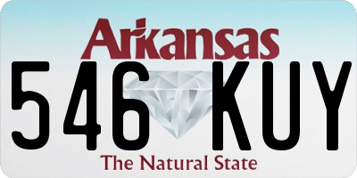 AR license plate 546KUY