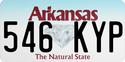 AR license plate 546KYP