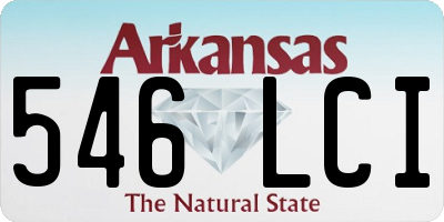 AR license plate 546LCI
