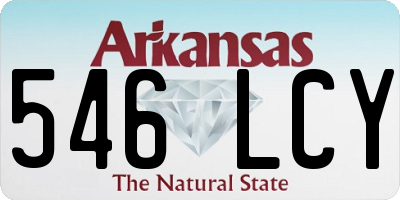 AR license plate 546LCY