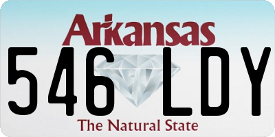 AR license plate 546LDY