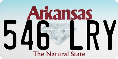 AR license plate 546LRY