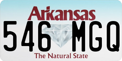 AR license plate 546MGQ