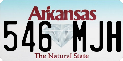AR license plate 546MJH