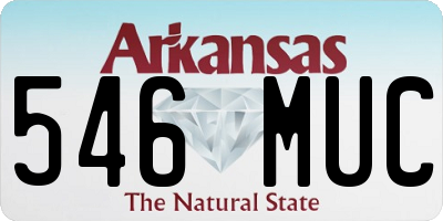 AR license plate 546MUC