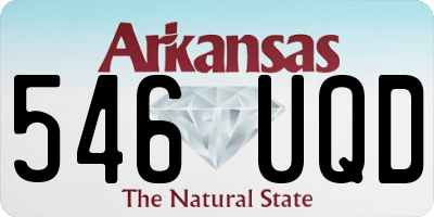AR license plate 546UQD