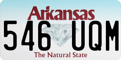 AR license plate 546UQM