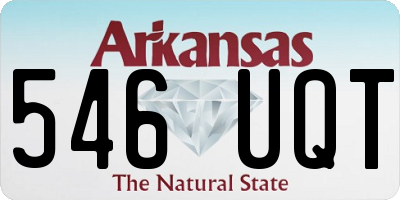 AR license plate 546UQT