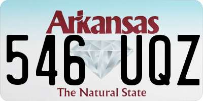 AR license plate 546UQZ