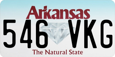 AR license plate 546VKG