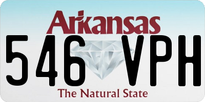 AR license plate 546VPH