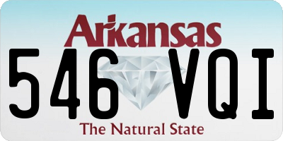 AR license plate 546VQI